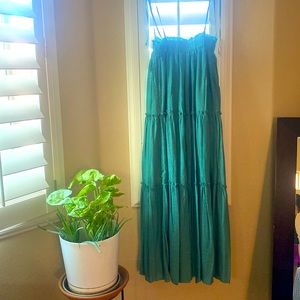 Sage Maxi Dress — strapless or tie